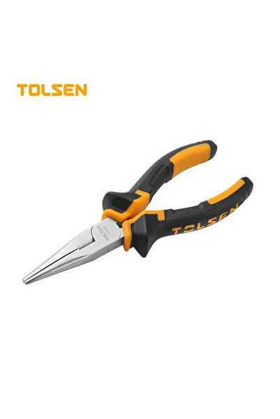 TOLSEN TOLSEN, CS, Long Nose Pliers, NP Soft Grip, 6 inch (160 mm)