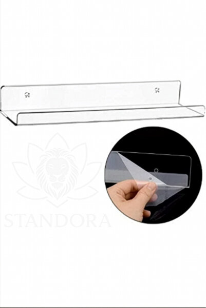 STANDORA Plexiglass Acrylic Organizer Shelf - Bathroom Organizer 30X10 3mm Th...