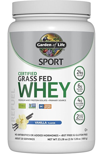 GARDEN OF LIFE Sport Whey Protein Powder Vanilla
