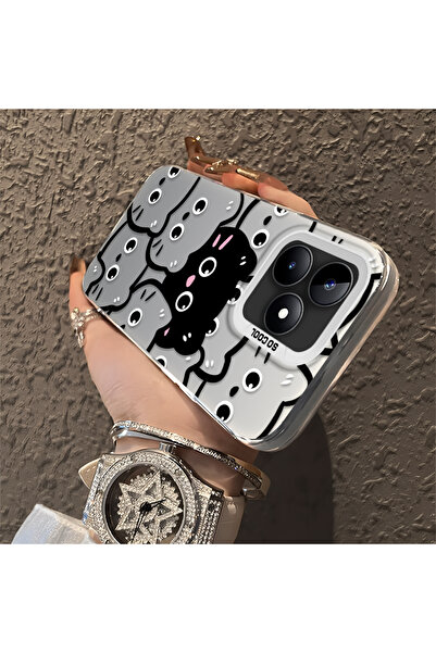 ucuc حافظة حماية من السيليكون المتوافقة مع هاتف Realme C53 ذات حافة أكريليك و...