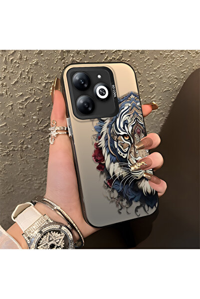 Hontinga حافظة متوافقة مع هاتف Infinix Smart 8/8 Pro، حافظة هاتف صلبة مضادة ل...