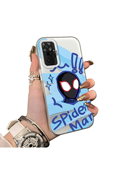 ucuc حافظة حماية سبايدرمان متوافقة مع هاتف Xiaomi Redmi Note 10 Pro مصنوعة من...