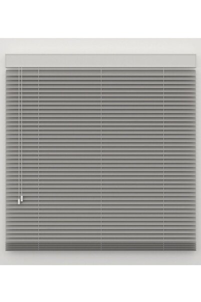 Generics Metal slat curtain (2.5 cm), 105 cm wide and 125 cm high, gray color