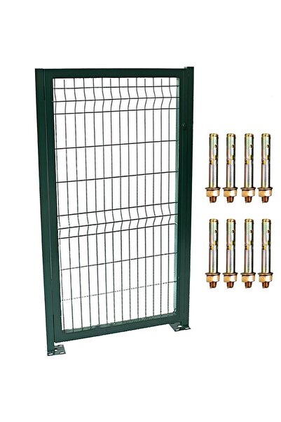 VitaFence PANEL ÇİT Bahçe Kapısı - Panel Çit Tel Kapısı - 120x100cm - Yeşil