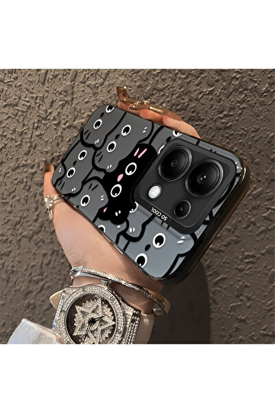 ucuc حافظة حماية من السيليكون المتوافقة مع هاتف Xiaomi Redmi Note 14S ذات حاف...