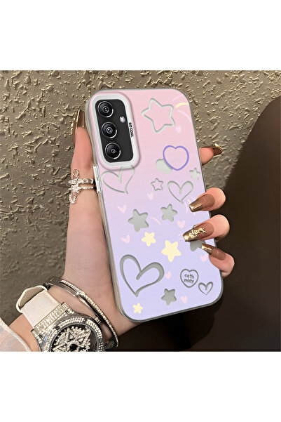 ucuc حافظة متوافقة مع هاتف سامسونج جالاكسي M34، حافظة من السيليكون ذات حافة أ...