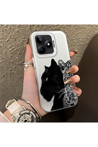 Hontinga حافظة متوافقة مع هاتف Realme Note 50، حافظة هاتف صلبة مضادة للسقوط، ...