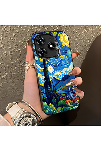 Hontinga حافظة متوافقة مع هاتف Tecno Spark 10 Pro، حافظة هاتف صلبة مضادة للسقوط