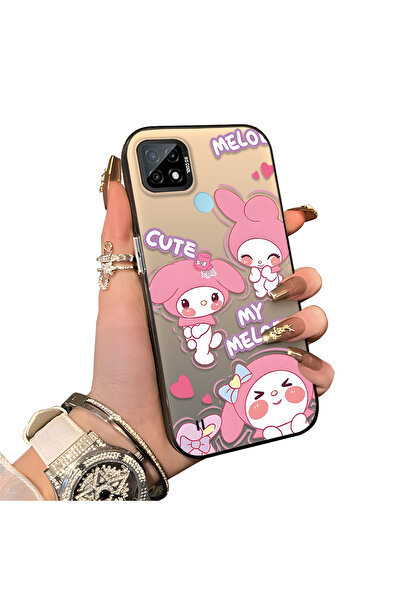 ucuc حافظة كورومي من السيليكون الواقي المتوافق مع هاتف Realme C21 ذات الحافة ...