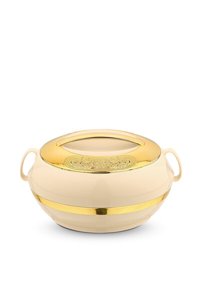 ASIAN Golden Crest Casserole Dlx 5000 Ml-Beige | Hot Food Storage Container &...