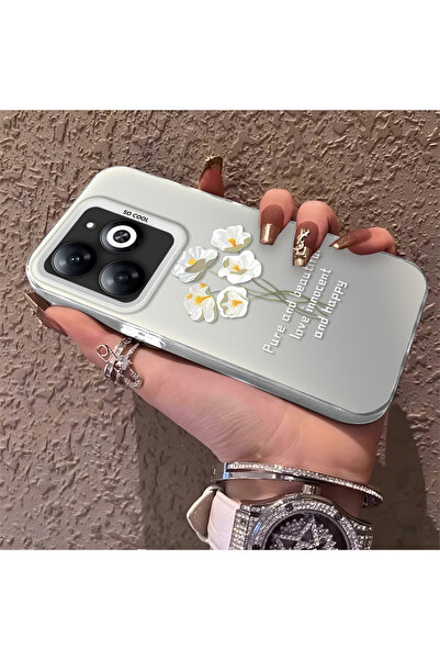 ucuc حافظة حماية من السيليكون المتوافقة مع هاتف Infinix Hot 40i ذات حافة أكري...