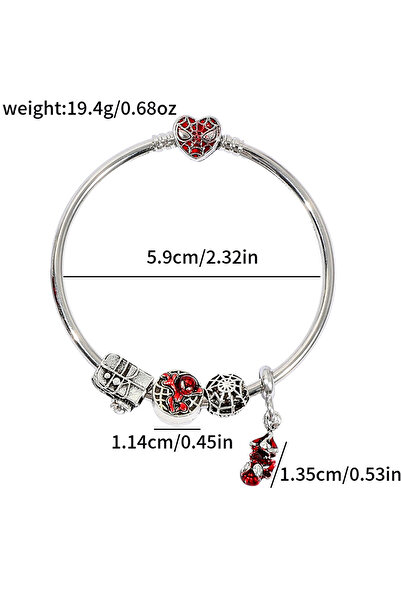 Miniso SL744 Marvel Spider-Man Pattern Bracelet Party Favors, Birthday and Ch...