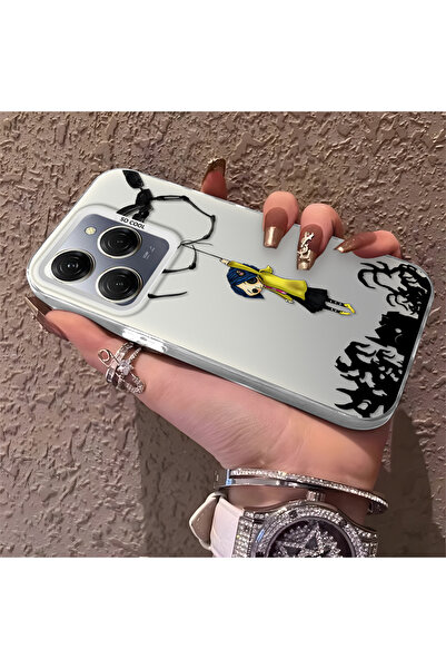 Hontinga حافظة هاتف متوافقة مع تكنو سبارك 20 برو، حماية للكاميرا، ظهر صلب مضا...