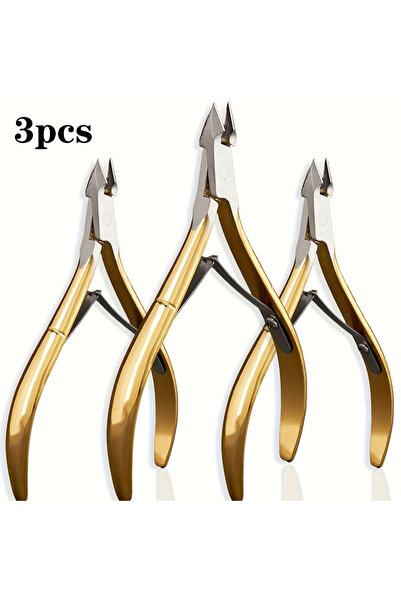 Choice 3pcs 1/3pcs Stainless Steel Professional Dead Beige Remover Scissors H...