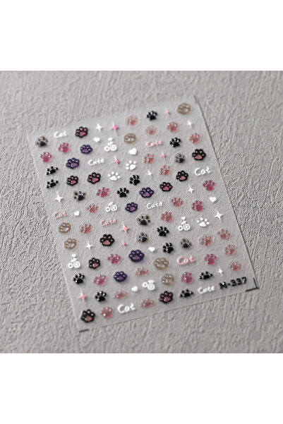 Choice 1pcs Fresh Sweet Fruits Strawberry Cherry Bowknot Love Heart Lemon 5D Nail Art Stickers Self Adhesiv