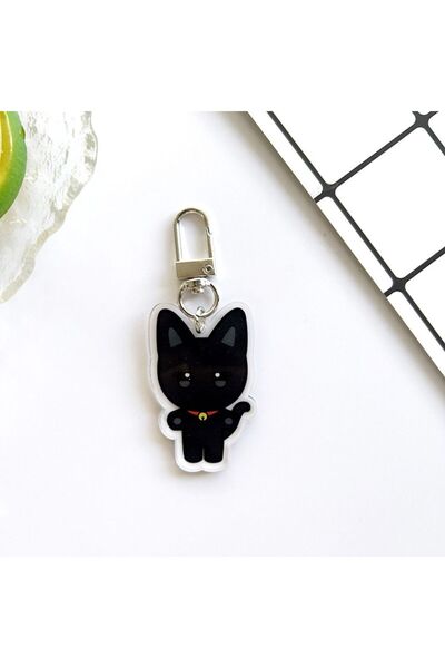 Choice H Kpop ATEEZ Cartoon Keychain Albums ANITEEZ Key Chain Hongjoong Seong...