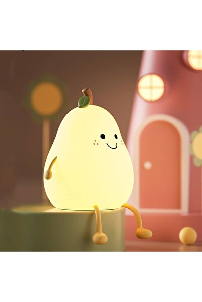 nalera SEVİMLİ ARMUT SİLİKON GECE LAMBASI