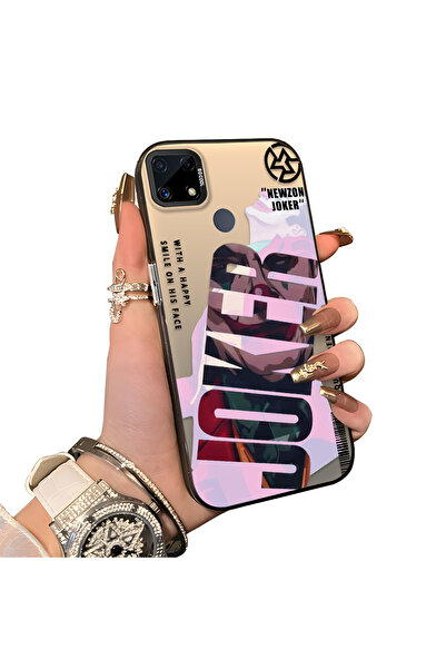 ucuc حافظة واقية من السيليكون ذات حافة خلفية من الأكريليك متوافقة مع هاتف Rea...