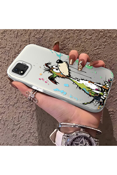 Hontinga حافظة هاتف متوافقة مع هاتف Realme C20/C20A ذات ظهر صلب ومضادة للسقوط...