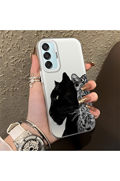 Hontinga حافظة متوافقة مع هاتف سامسونج جالاكسي M15، حافظة هاتف صلبة مضادة للس...