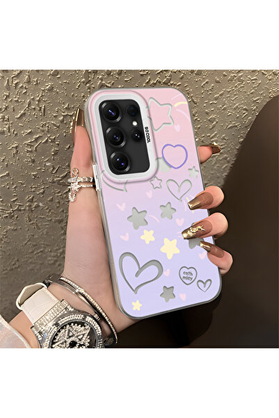 ucuc حافظة سامسونج جالاكسي إس 25 ألترا المتوافقة مع إنستغرام، حافظة سيليكون ذ...