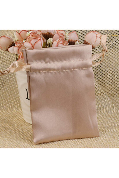 Choice ١٠ قطع/مجموعة، ١٠×١٥ سم، ٣ ألوان وردية، حقيبة هدايا فاخرة من الساتان ا...