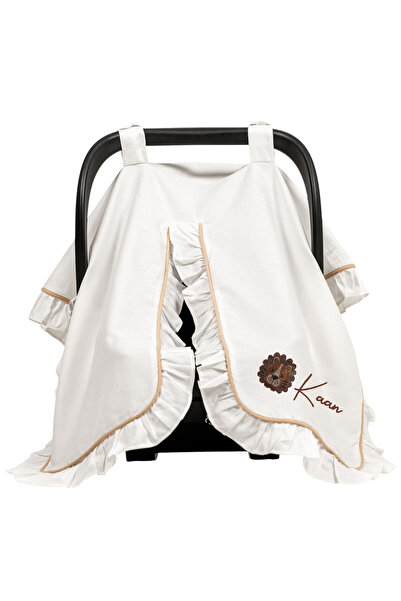 Mis Bebe Minik İnsanların Sarayı %100 Pamuk Saten Bej Biyeli Fırfırlı Kişiye ...