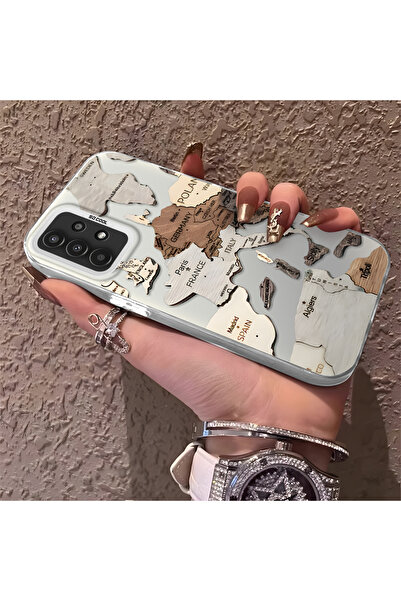 Hontinga حافظة هاتف متوافقة مع هاتف سامسونج جالاكسي A13، حماية للكاميرا، خريط...