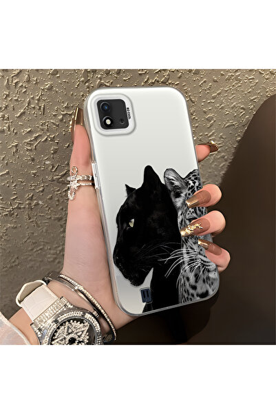 Hontinga حافظة متوافقة مع هاتف Realme C11 2021، حافظة هاتف صلبة مضادة للسقوط،...