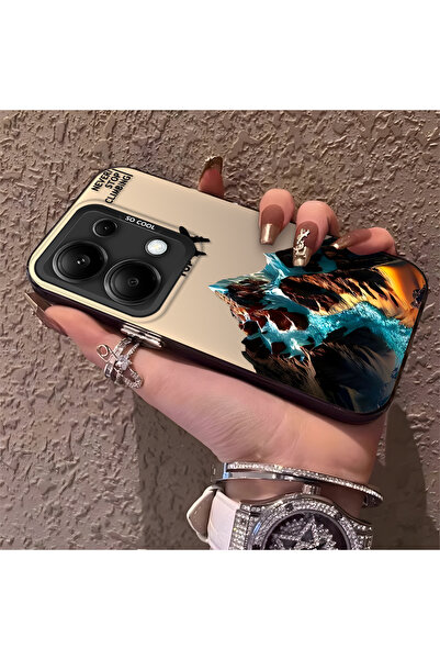 Hontinga حافظة هاتف Xiaomi Poco M6 Pro 4G المتوافقة مع حماية الكاميرا، خريطة ...