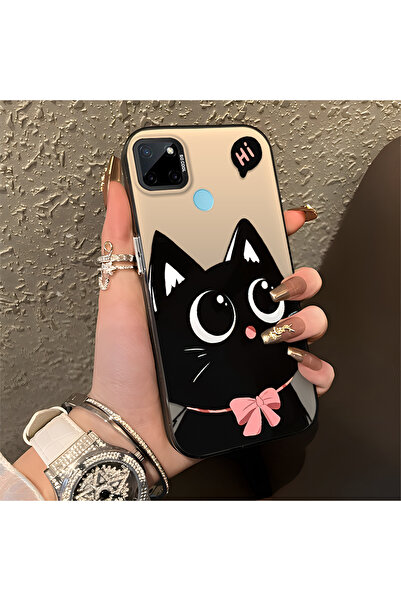 Hontinga حافظة متوافقة مع هاتف Realme C25Y/C21Y، حافظة هاتف صلبة مضادة للسقوط...