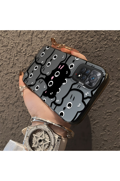 ucuc حافظة حماية من السيليكون المتوافقة مع هاتف Xiaomi Redmi Note 11 Pro 4G ذ...