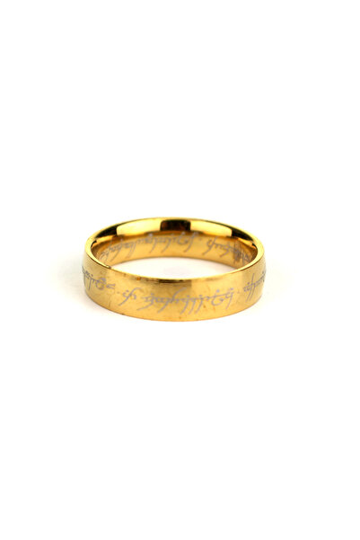 Choice 8 R024-gold Stainless Steel Lord of The Finger Rings Magic Ring High-e...