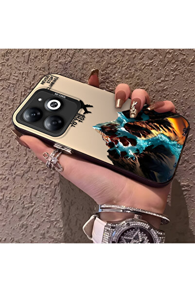 Hontinga حافظة هاتف متوافقة مع هاتف Tecno Spark 20C، حماية للكاميرا، خريطة ال...