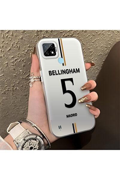 Hontinga حافظة متوافقة مع هاتف Realme C21، حافظة هاتف صلبة مضادة للسقوط، رقم ...