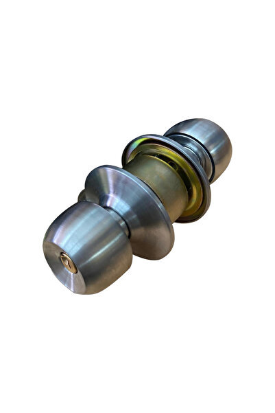 Nobel Anahtarlı Topuz Kapı Kolu, Kilitli Mekanizma, Amerikan Tipi