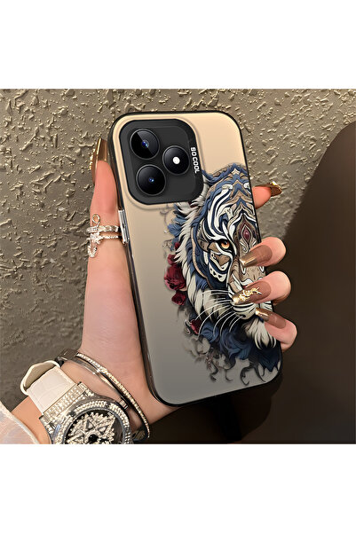 Hontinga حافظة متوافقة مع هاتف Realme Note 50، حافظة هاتف صلبة مضادة للسقوط، ...