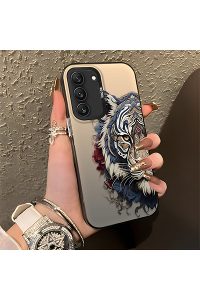 Hontinga حافظة متوافقة مع هاتف سامسونج جالاكسي S22، حافظة هاتف صلبة مضادة للس...