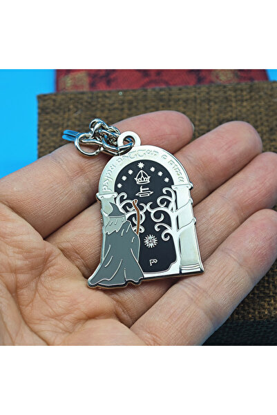 Choice GRAY Rings Movie Same Enamel Keychain Movie Series Exquisite Keyring B...