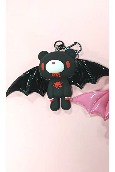 Choice BLACK B These cute bear keychains with bat wings are awesome! In color...