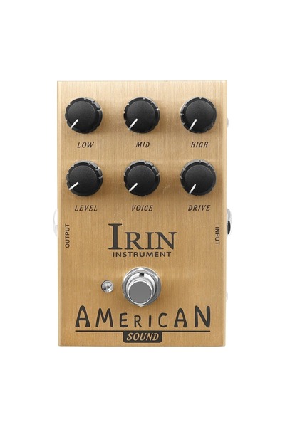 choice2 دواسة تأثيرات جيتار كهربائي AN-34 IRIN، تتضمن تأثيرات زيادة السرعة، و...