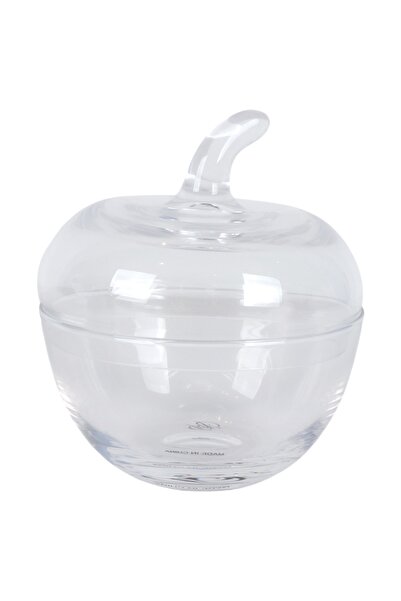 B&D banddtools Glass Storage Jar with Lid, Transparent, 500 cm³, Teardrop Decorative, 15×12×15 cm
