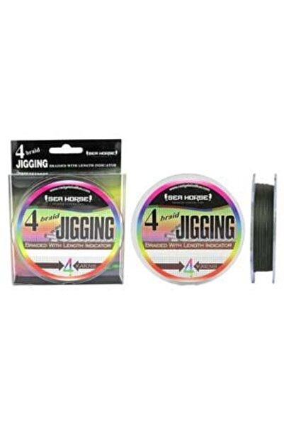 SEA HORSE خيط صيد جيجينج x4 300 متر أخضر 0.12-0.14-0.16-0.18-0.20-0.25