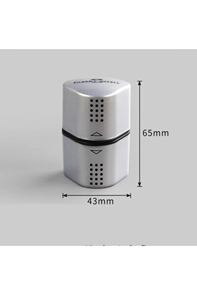 Choice silver Faber-Castell Grip Trio 3-in-1 Artist Pencil Sharpener Manual Handheld Sharpener for Colored