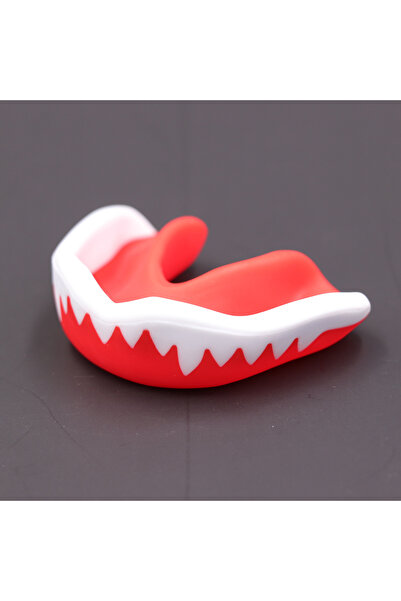 Choice واقي فم أحمر بدون علبة للملاكمة وفنون القتال المختلطة والمصارعة، وواقي...