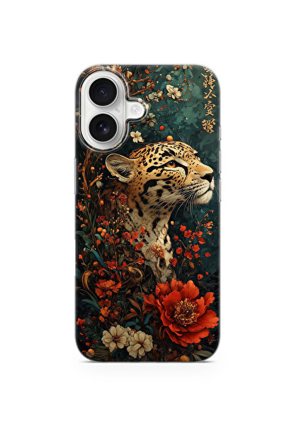 lelia حافظة هاتف شفافة متوافقة مع آيفون 16 مطبوع |   المجموعة: وايلد سبيريت ب...