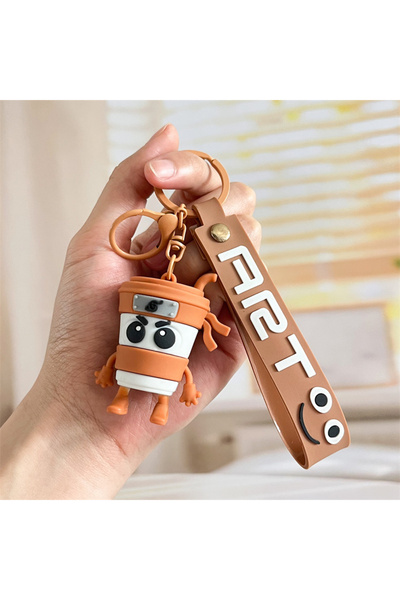 Choice D Italian Brainrot Keychain Accessories, Tungtungsahur Whimsical Abstr...