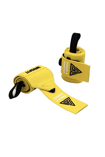 Choice زوج واحد من أحزمة دعم المعصم عالية الجودة باللون الأصفر، معدات تمارين ...