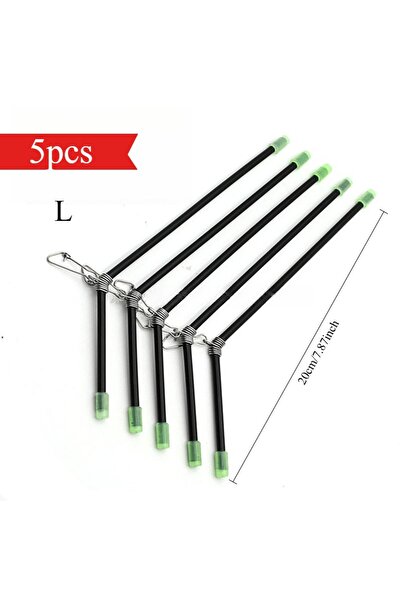 Choice مجموعة من 5 قطع - مقاس كبير - موصلات توازن أنابيب صيد الكارب - أدوات ص...