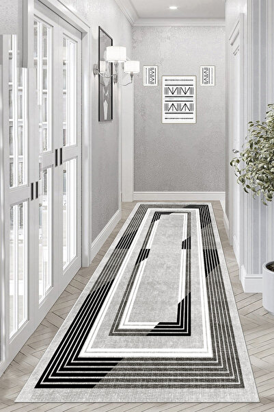 Thalia Home Yıkanabilir Kaymaz Taban Dijital Baskılı Halı,Yolluk